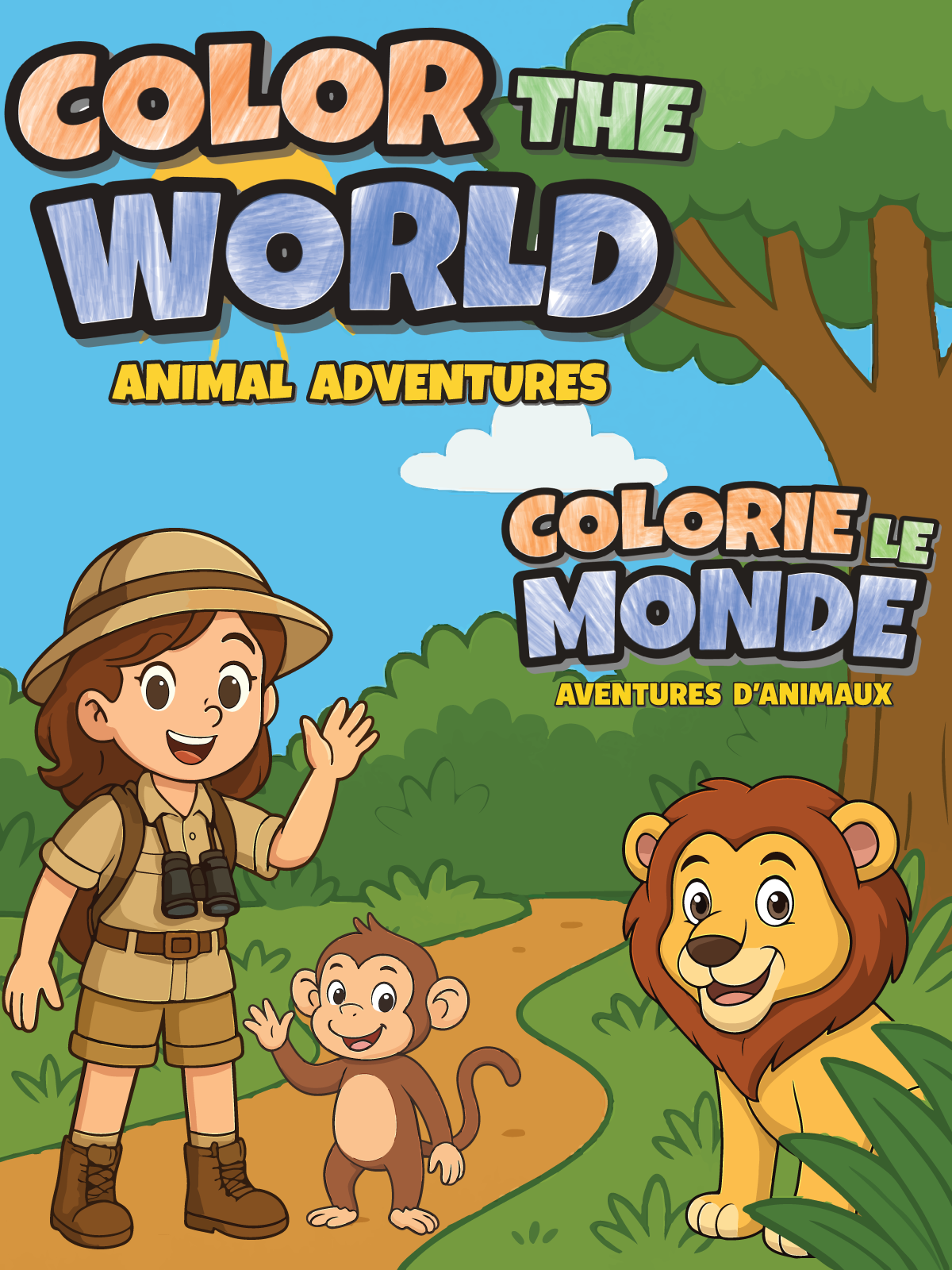Colorie le monde — couverture